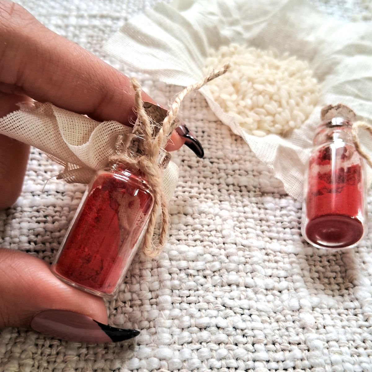 Handmade Papier-mache Rakhi-Twin-Leaf-Yellow