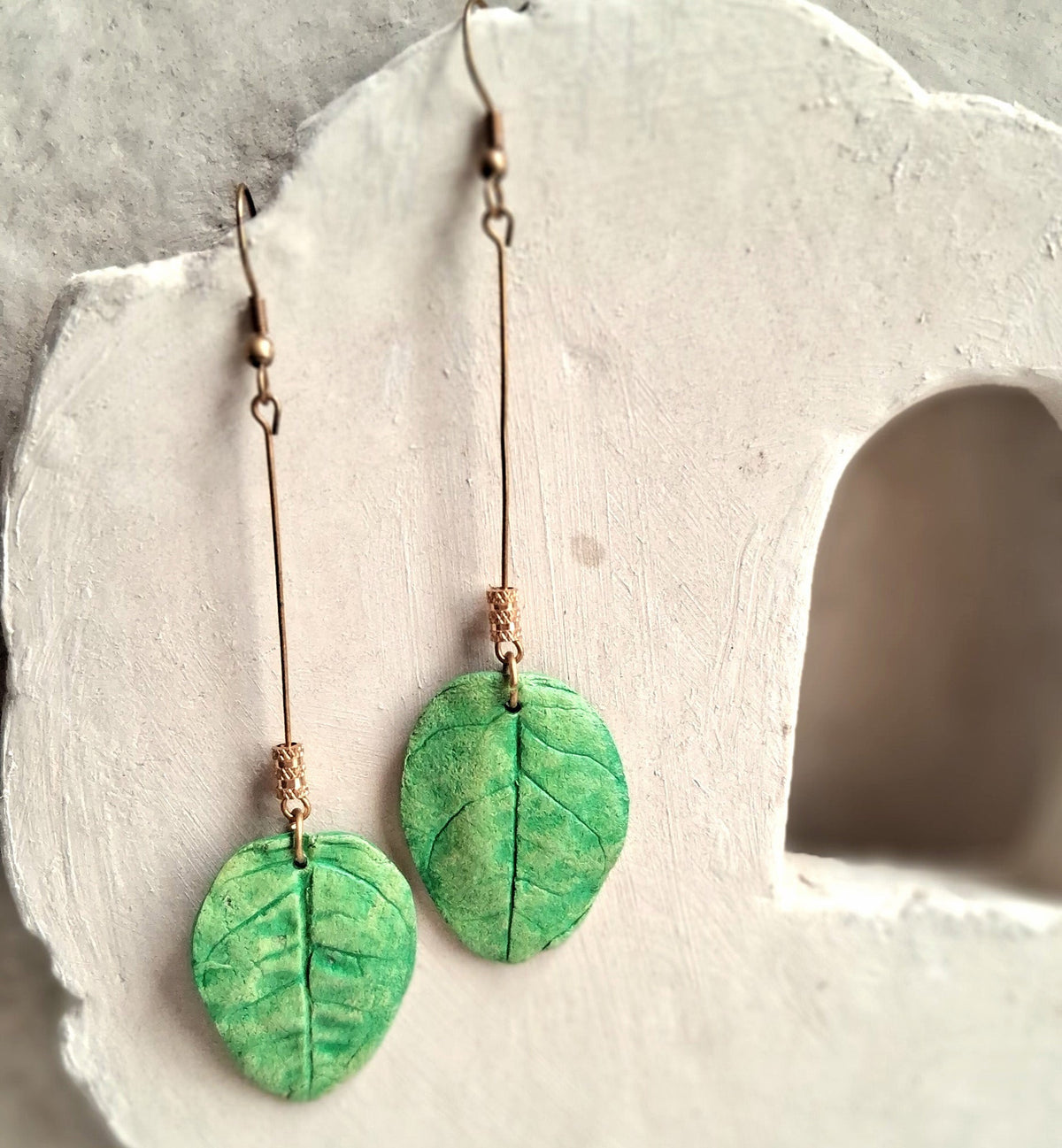 Papier-mâché Earrings