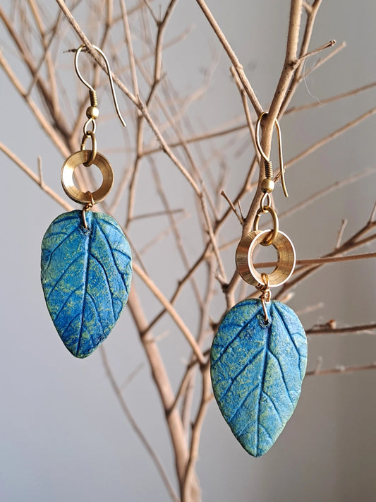 Mulberry Leaf Earring