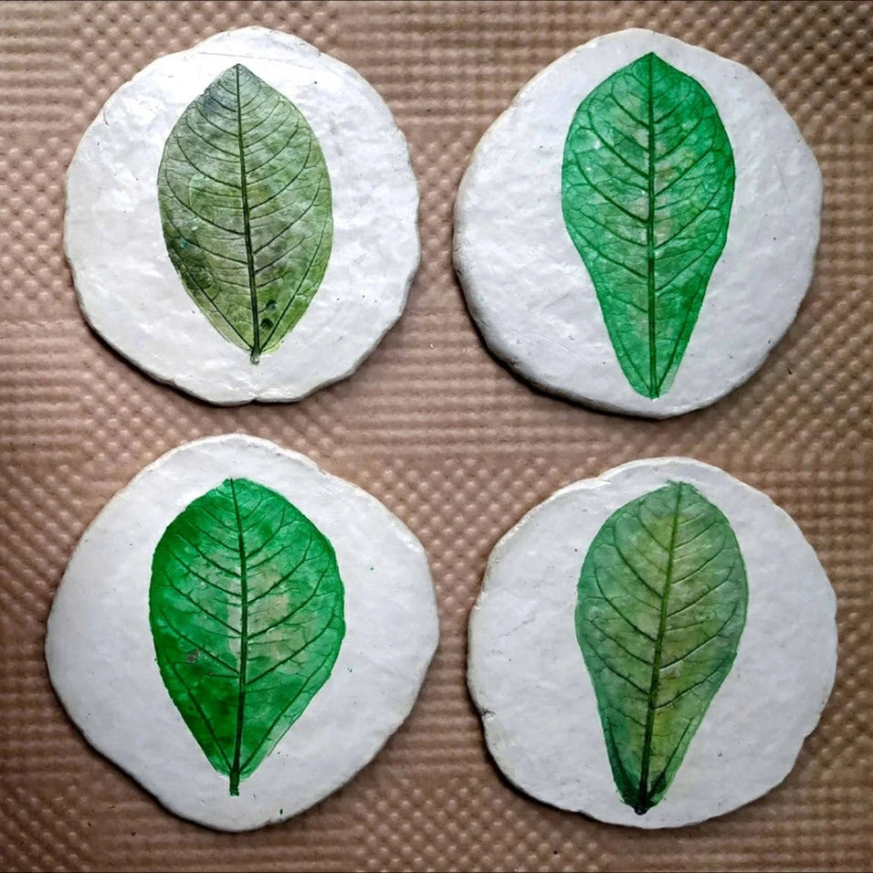 Leaf Coasters