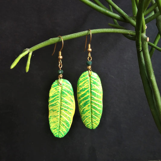 Leaf Dangler Earrings