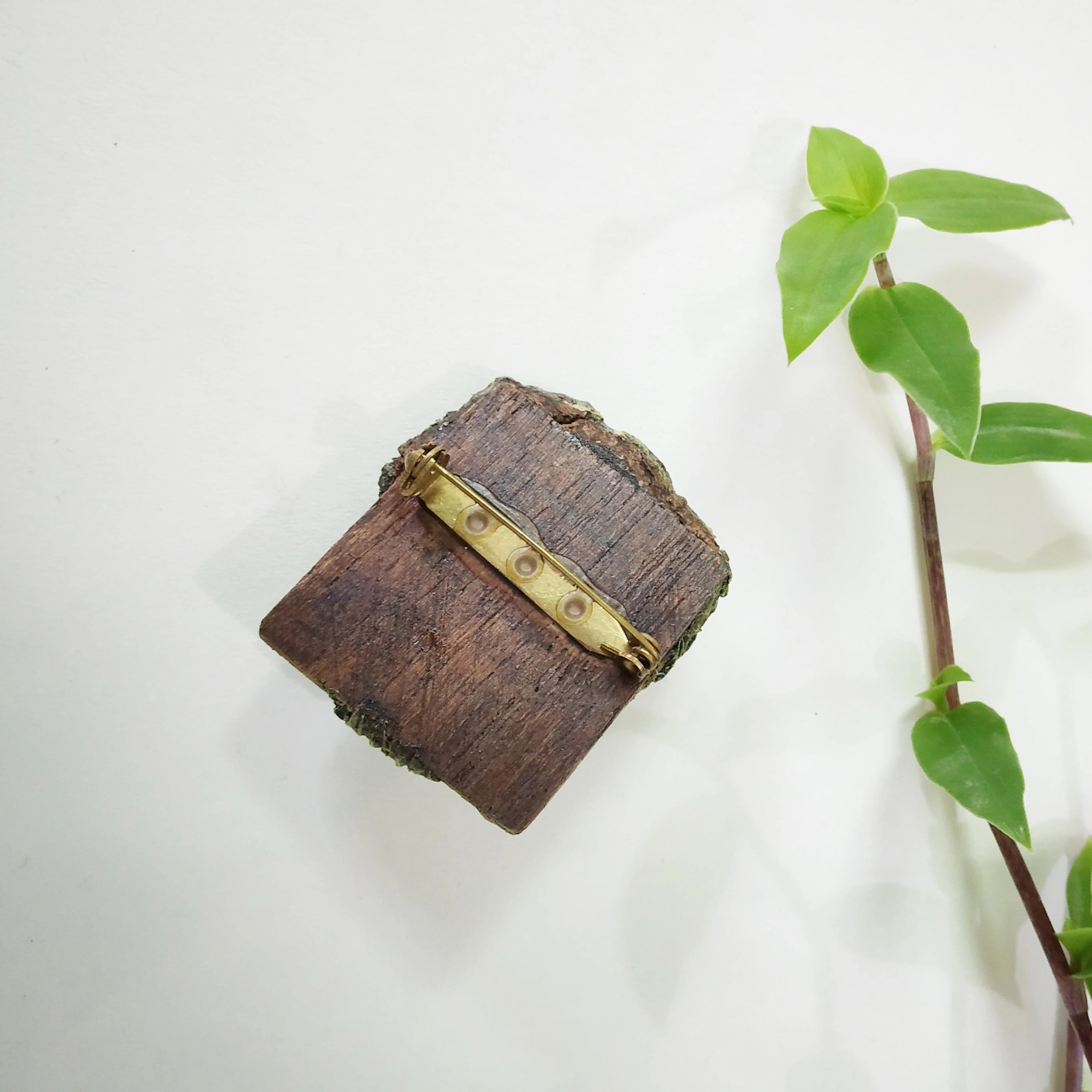 Handcrafted Mask Brooch