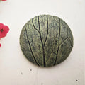 Papier-Mâché Leaf Brooch – Handcrafted Beauty