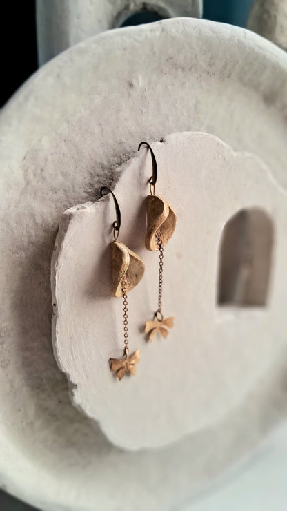 Beautiful Handmade Papier-Mâché Earrings