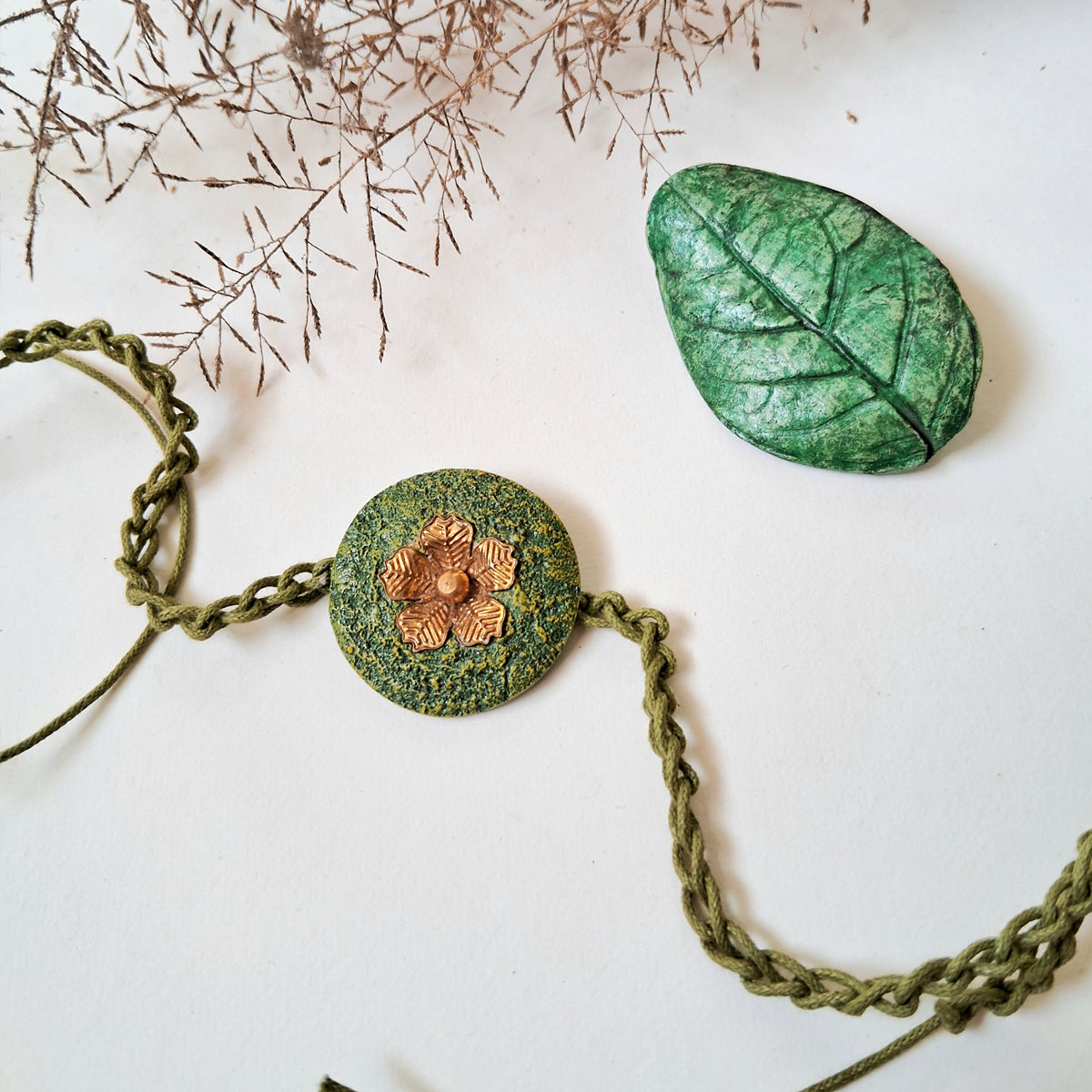 Floral Rakhi combo