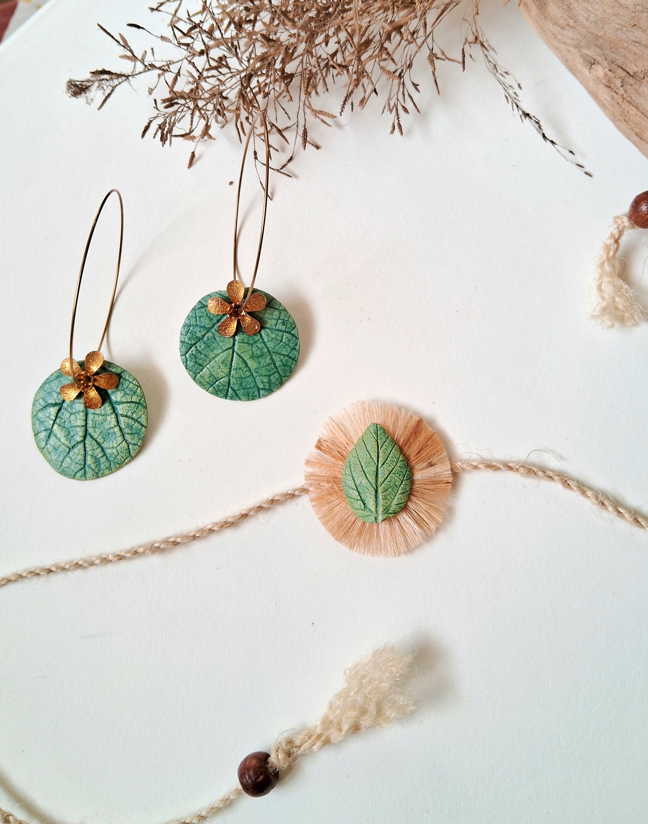 Leaf Rakhi Combo