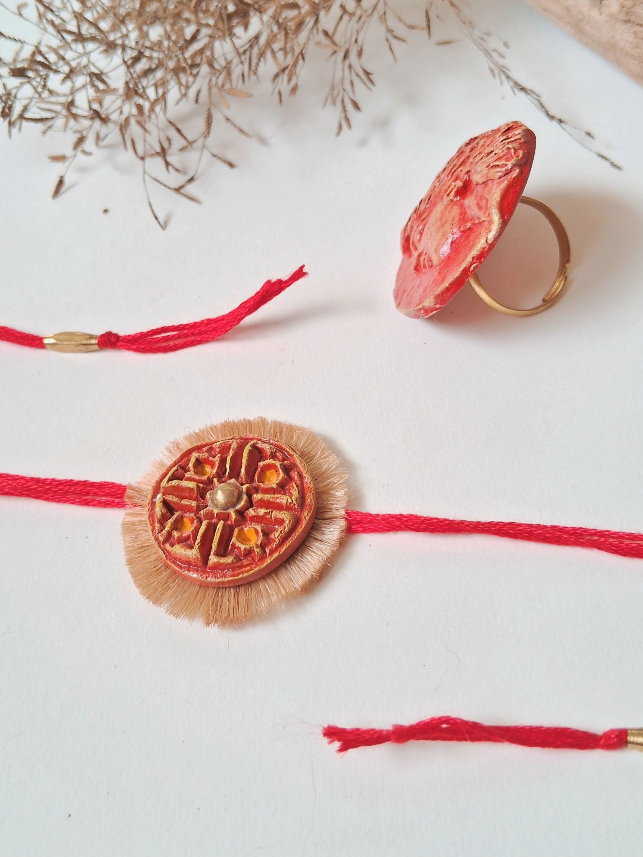 Handmade Papier-mache Rakhi Hamper