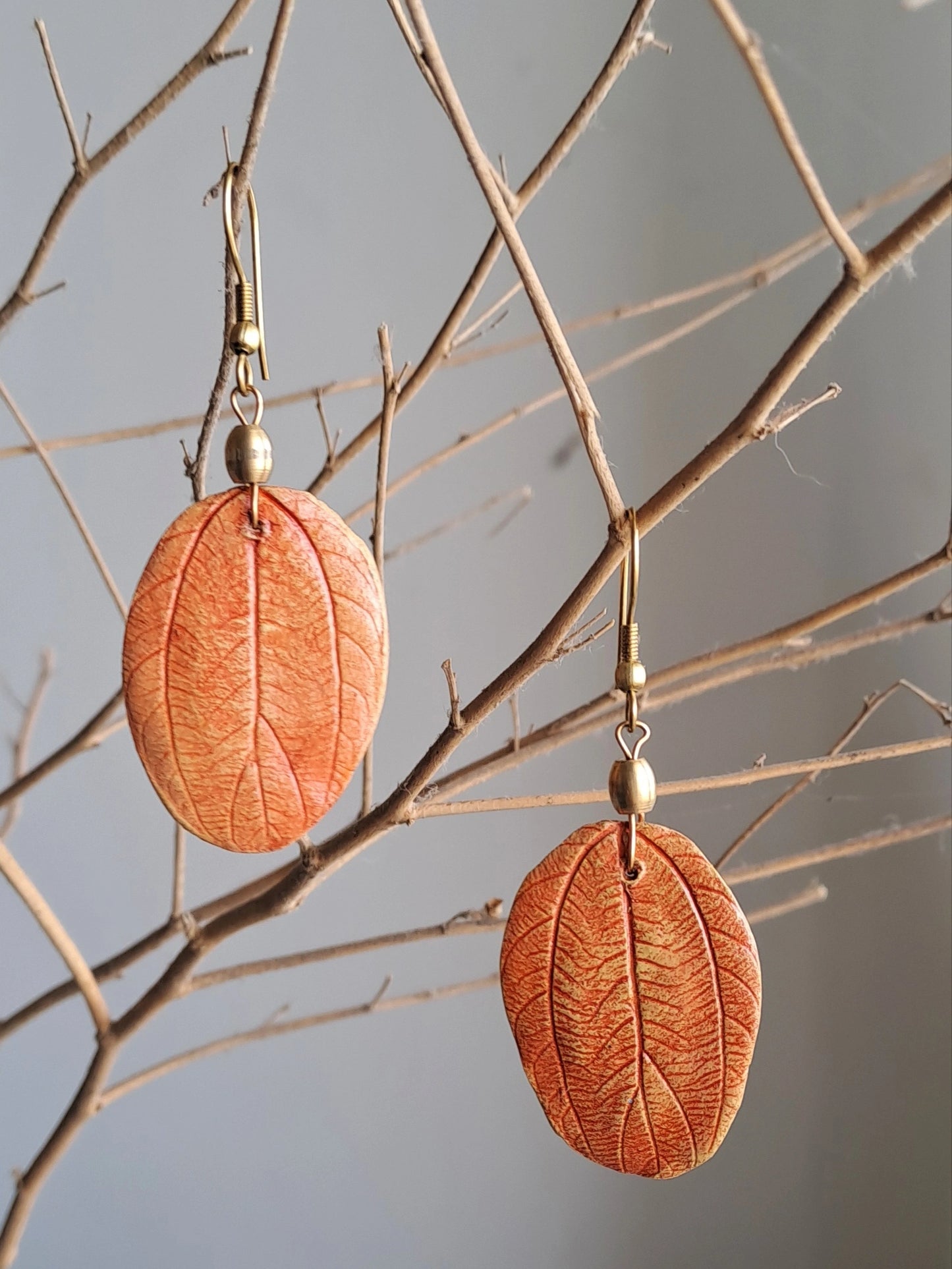 Berry leaf Earring