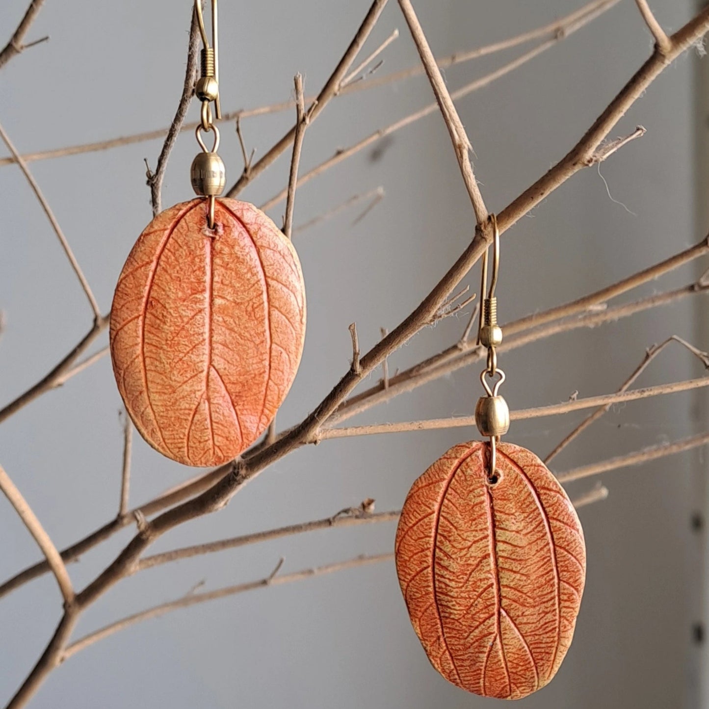 Berry leaf Earring